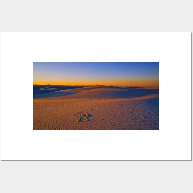 Fading Light at White Sands Wall Art by briankphoto